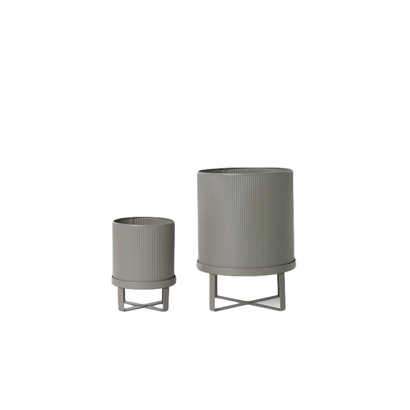 [product_category]-Ferm Living Construction Flowerpot, Warm Grey, ø18cm-Ferm Living-5704723014126-4188-FER-3