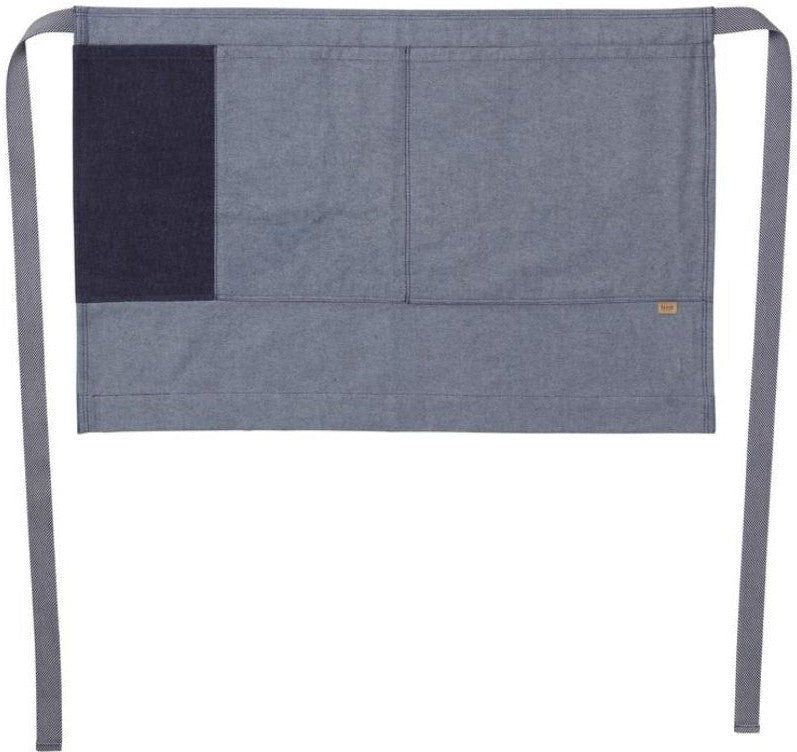 Ferm Living Denim schort blauw, kort