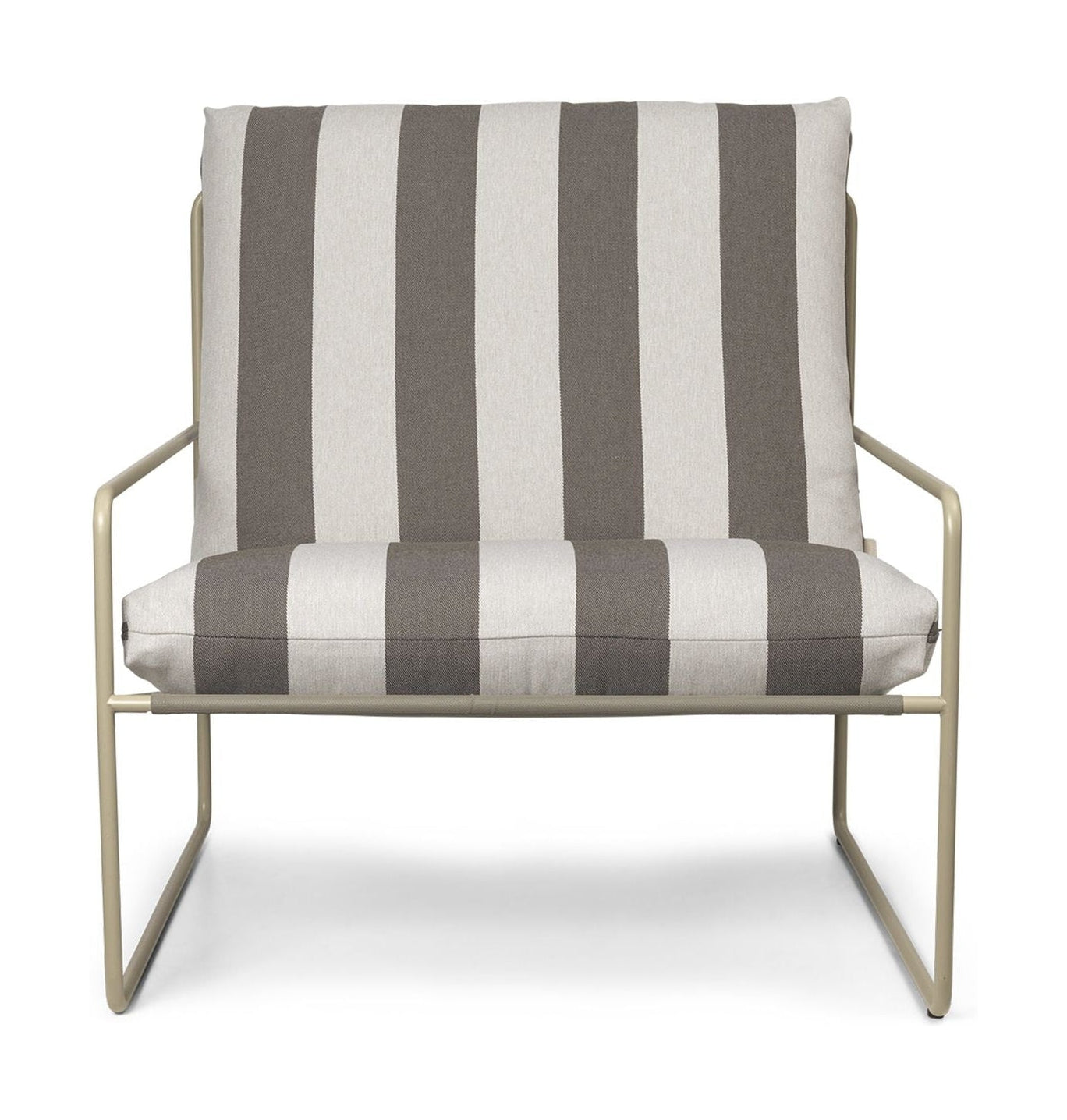 [product_category]-Ferm Living Desert 1 Seater Stripe, Cashmere/Chocolate-Ferm Living-5704723302674-1104267301-FER-1