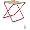 Ferm Living Desert Stool, Poppy Red/Sand