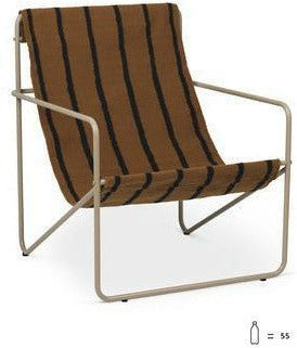 [product_category]-Ferm Living Desert Stul, Cashmere/Stripe-Ferm Living-5704723258636-1103632868-FER-1