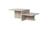 Ferm Living Distinct Coffee Table, Travertine