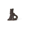 Ferm Living Ditto Candle Holder Single, Dark Brown