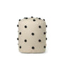 Ferm Living Dot Tufted Pouf, Sand/Black