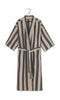 Ferm Living Field Bathrobe, Sand/Black