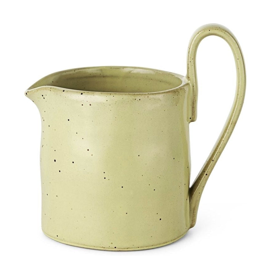 [product_category]-Ferm Living Flow Milk Jar, Yellow Speckle-Ferm Living-5704723299677-1104267001-FER-1