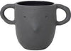 Ferm Living Mus Pot Dark Grey, Large