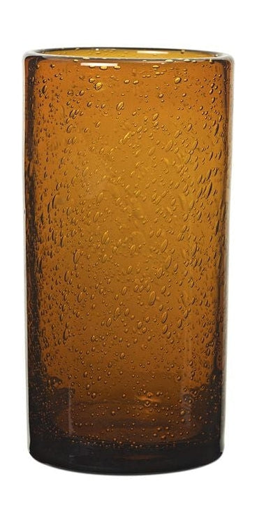 [product_category]-Ferm Living Oli Water Glass, Tall, Amber-Ferm Living-5704723296607-1104266694-FER-1