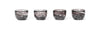 Ferm Living Tinta Egg Cup Set Of 4, Dark Brown