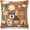 Ferm Living Village Cushion, Sugar Kelp