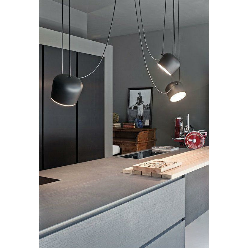 [product_category]-Flos Aim Led Pendant Lamp, Black-Flos-8059607013281-F0090030-FLO-7