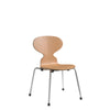 Fritz Hansen 3101 Mierenstoel voor kinderen, helder gelakt fineer/Oregon Pine