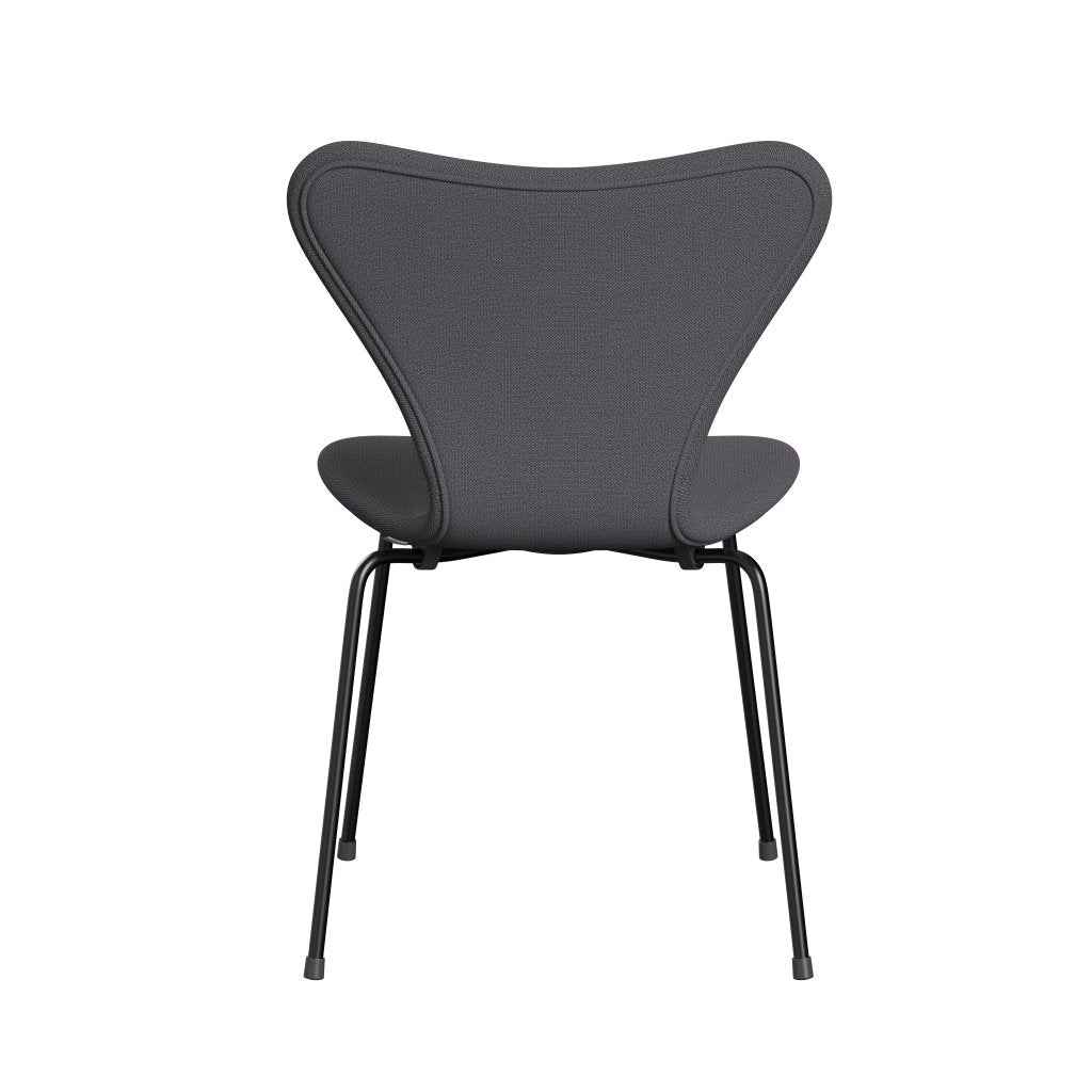 Fritz Hansen 3107 stoel Volledige bekleding, zwart/vangen donkergrijs