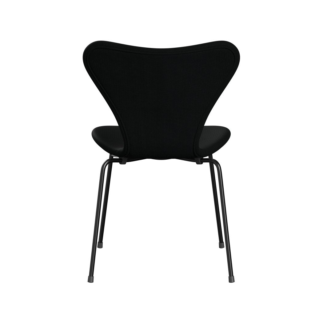 Fritz Hansen 3107 Stuhl Vollpolsterung, Schwarz/Fame Schwarz