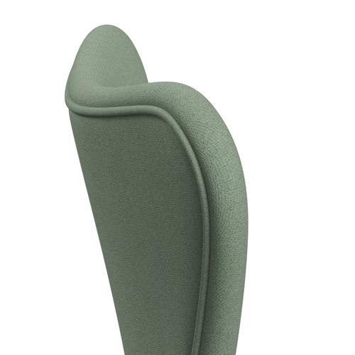 [product_category]-Fritz Hansen 3107 Chair Full Upholstery, Black/Tonus Mint Green-Fritz Hansen-3107FU-TON914-DRBL-FRI-5