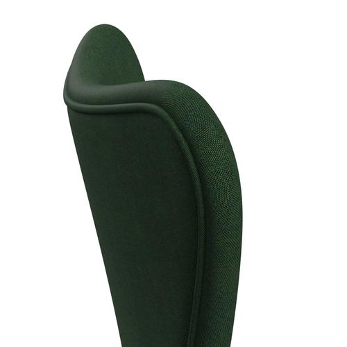 [product_category]-Fritz Hansen 3107 Chair Full Upholstery, Chrome/Remix Grass Green-Fritz Hansen-3107FU-REM982-CST-FRI-5