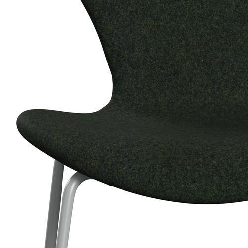 [product_category]-Fritz Hansen 3107 Chair Full Upholstery, Nine Grey/Divina Md Moss Green-Fritz Hansen-3107FU-DMD973-DRNIGR-FRI-6