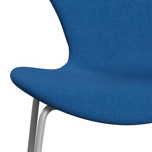 [product_category]-Fritz Hansen 3107 Chair Full Upholstery, Nine Grey/Hallingdal Light Blue-Fritz Hansen-3107FU-HAL723-DRNIGR-FRI-6