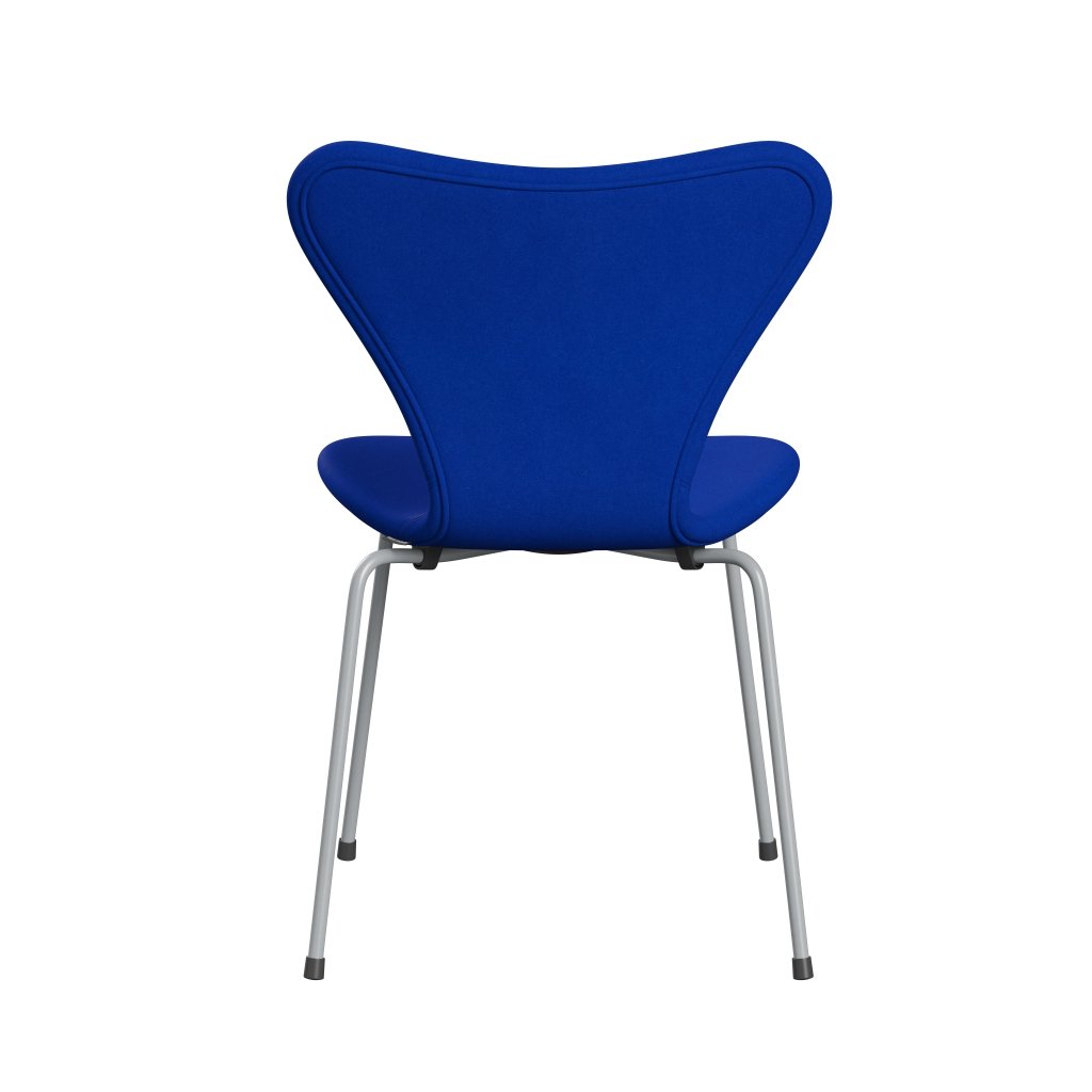 [product_category]-Fritz Hansen 3107 Chair Full Upholstery, Silver Grey/Divina Blue-Fritz Hansen-3107FU-DIV756-SIGREY-FRI-4