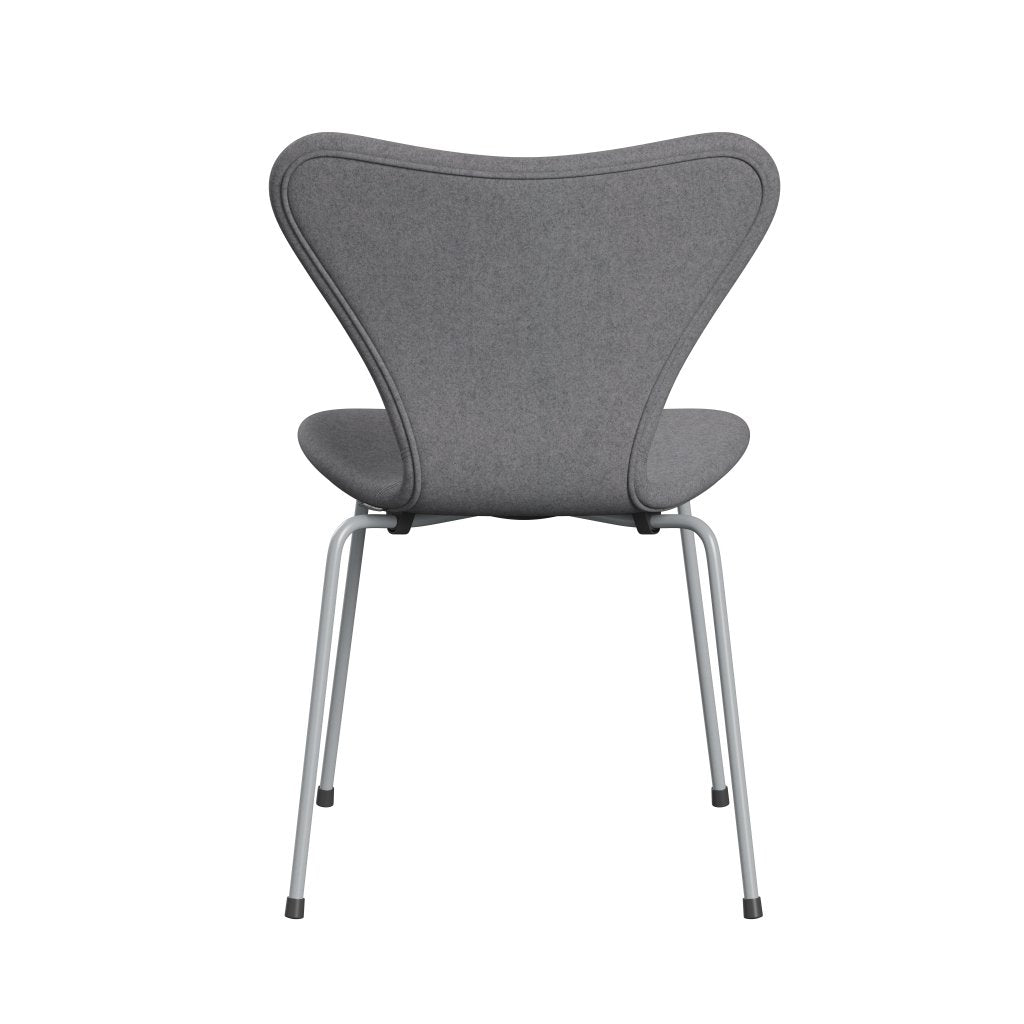 [product_category]-Fritz Hansen 3107 Chair Full Upholstery, Silver Grey/Divina Melange Stone Grey-Fritz Hansen-3107FU-DIM147-SIGREY-FRI-4