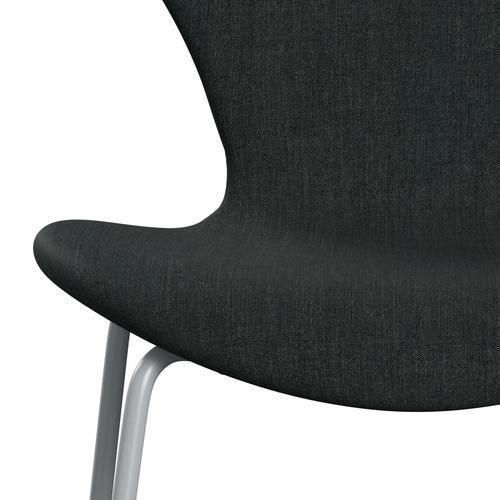 [product_category]-Fritz Hansen 3107 Chair Full Upholstery, Silver Grey/Remix Dark Blue Grey-Fritz Hansen-3107FU-REM173-SIGREY-FRI-6