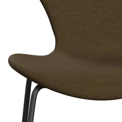 [product_category]-Fritz Hansen 3107 Chair Full Upholstery, Warm Graphite/Canvas Autumn Beige-Fritz Hansen-3107FU-CA0964-WARGRA-FRI-6