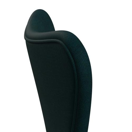 [product_category]-Fritz Hansen 3107 Chair Full Upholstery, Warm Graphite/Canvas Dark Blue/Green-Fritz Hansen-3107FU-CA0984-WARGRA-FRI-5