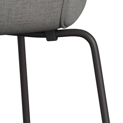 [product_category]-Fritz Hansen 3107 Chair Full Upholstery, Warm Graphite/Canvas Light Grey-Fritz Hansen-3107FU-CA0124-WARGRA-FRI-7