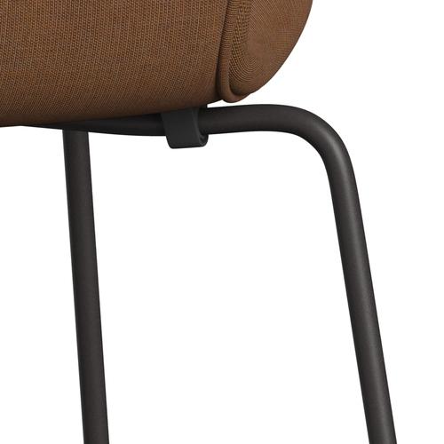 [product_category]-Fritz Hansen 3107 Chair Full Upholstery, Warm Graphite/Canvas Sand Colours-Fritz Hansen-3107FU-CA0254-WARGRA-FRI-7