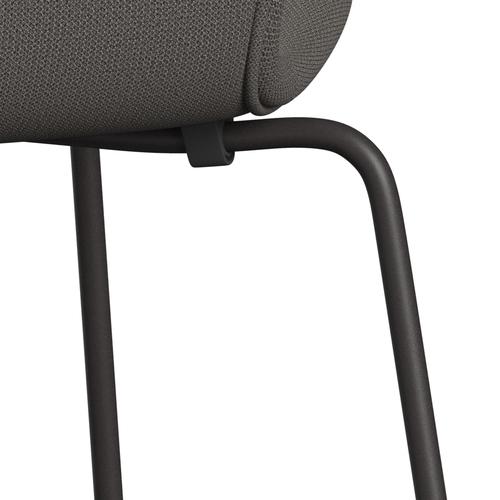 [product_category]-Fritz Hansen 3107 Chair Full Upholstery, Warm Graphite/Capture Warm Dark Grey-Fritz Hansen-3107FU-CP4201-WARGRA-FRI-7