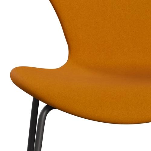 [product_category]-Fritz Hansen 3107 Chair Full Upholstery, Warm Graphite/Divina Mustard-Fritz Hansen-3107FU-DIV462-WARGRA-FRI-6