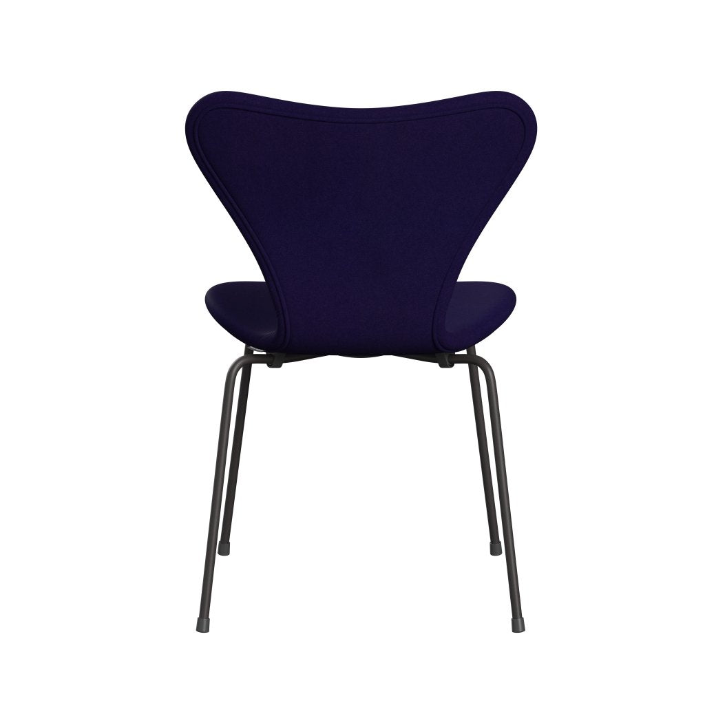 [product_category]-Fritz Hansen 3107 Chair Full Upholstery, Warm Graphite/Divina Violet Dark (Div692)-Fritz Hansen-3107FU-DIV692-WARGRA-FRI-4