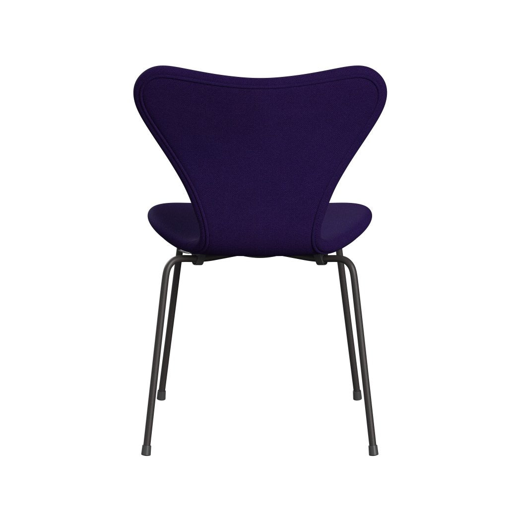 [product_category]-Fritz Hansen 3107 Chair Full Upholstery, Warm Graphite/Hallingdal Violet-Fritz Hansen-3107FU-HAL702-WARGRA-FRI-4