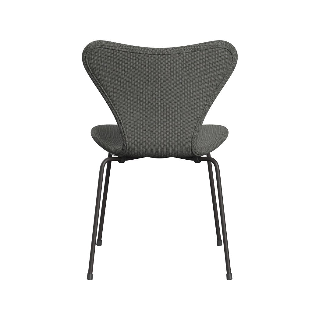 [product_category]-Fritz Hansen 3107 Chair Full Upholstery, Warm Graphite/Re Wool Taupe/Natural-Fritz Hansen-3107FU-REW158-WARGRA-FRI-4