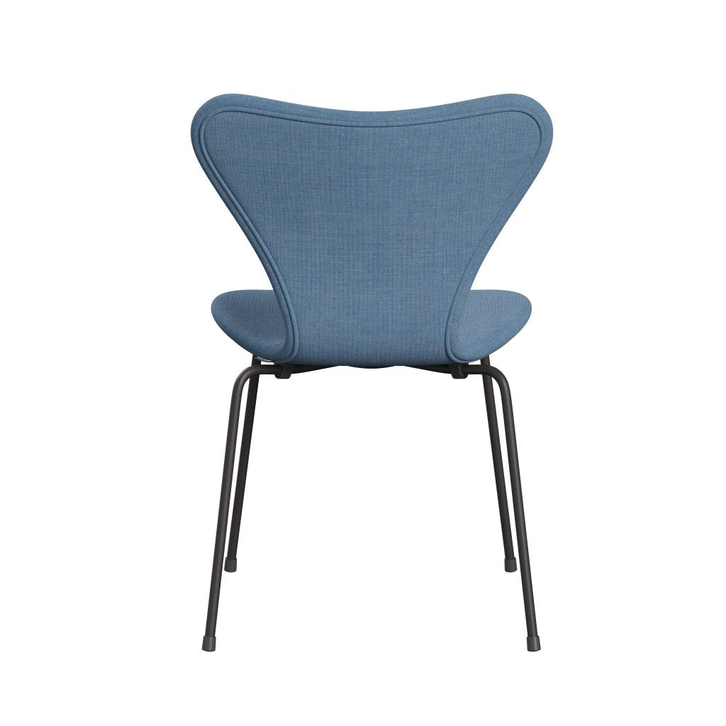 [product_category]-Fritz Hansen 3107 Chair Full Upholstery, Warm Graphite/Remix Blue (Rem816)-Fritz Hansen-3107FU-REM816-WARGRA-FRI-4