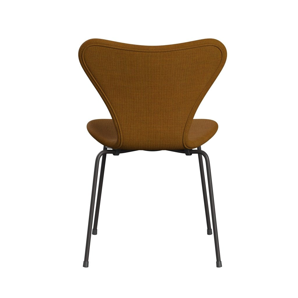 [product_category]-Fritz Hansen 3107 Chair Full Upholstery, Warm Graphite/Remix Gold Ochre-Fritz Hansen-3107FU-REM422-WARGRA-FRI-4