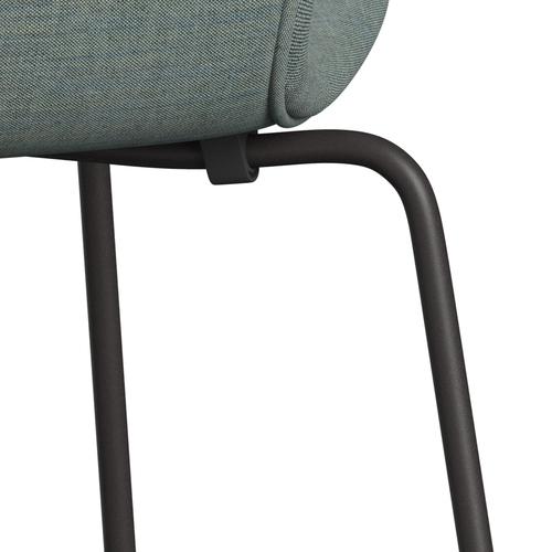 [product_category]-Fritz Hansen 3107 Chair Full Upholstery, Warm Graphite/Remix Green/Grey-Fritz Hansen-3107FU-REM906-WARGRA-FRI-7