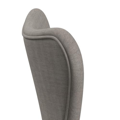 [product_category]-Fritz Hansen 3107 Chair Full Upholstery, Warm Graphite/Remix Grey (Rem126)-Fritz Hansen-3107FU-REM126-WARGRA-FRI-5