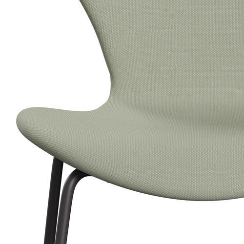 [product_category]-Fritz Hansen 3107 Chair Full Upholstery, Warm Graphite/Steelcut Turquoise Light-Fritz Hansen-3107FU-STI935-WARGRA-FRI-6