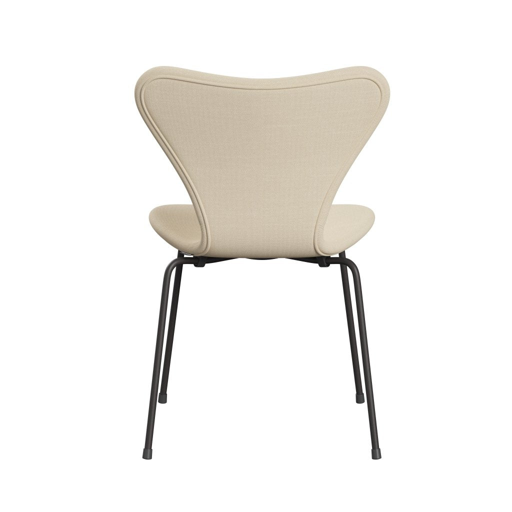 [product_category]-Fritz Hansen 3107 Chair Full Upholstery, Warm Graphite/Steelcut White-Fritz Hansen-3107FU-STI110-WARGRA-FRI-4