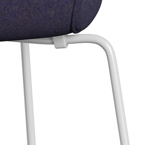 [product_category]-Fritz Hansen 3107 Chair Full Upholstery, White/Divina Md Dusty Blue-Fritz Hansen-3107FU-DMD753-DRWH-FRI-7