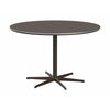 Fritz Hansen Circular Dining Table ø120 Cm, Grey/Brown Bronze