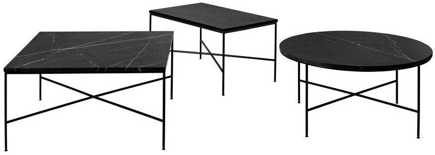 [product_category]-Fritz Hansen Mc320 Planner Square Coffee Table, Black-Fritz Hansen-MC320-coal-FRI-1