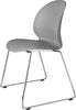 Fritz Hansen N02 Recycle Chair Chromed Steel, Grey