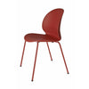 Fritz Hansen N02 Recycle Dining Chair, Dark Red/Dark Red