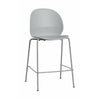 Fritz Hansen N02 Recycle Low Bar Stool, Grey/Grey