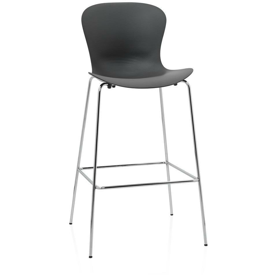 [product_category]-Fritz Hansen Nap Bar Chair 64 Cm, Pepper Grey-Fritz Hansen-KS58-pepper grey-FRI-1