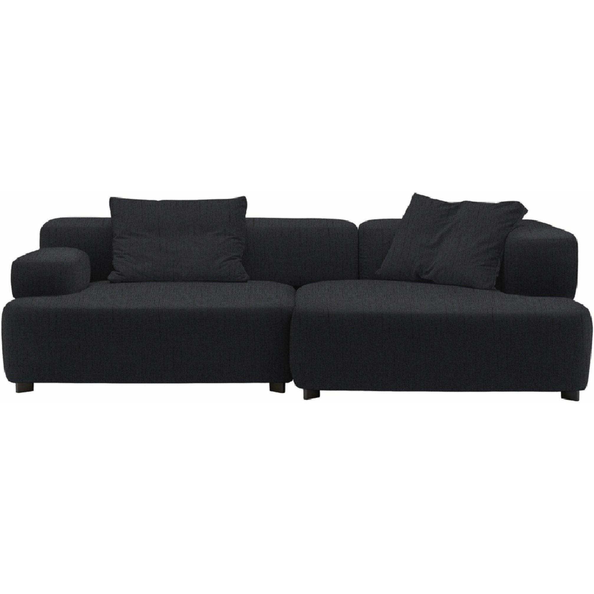 [product_category]-Fritz Hansen Pl240 3 Alphabet 2 Seater Sofa Christianshavn, Warm Grey-Fritz Hansen-PL240-3-CHRIS-1174-FRI-1