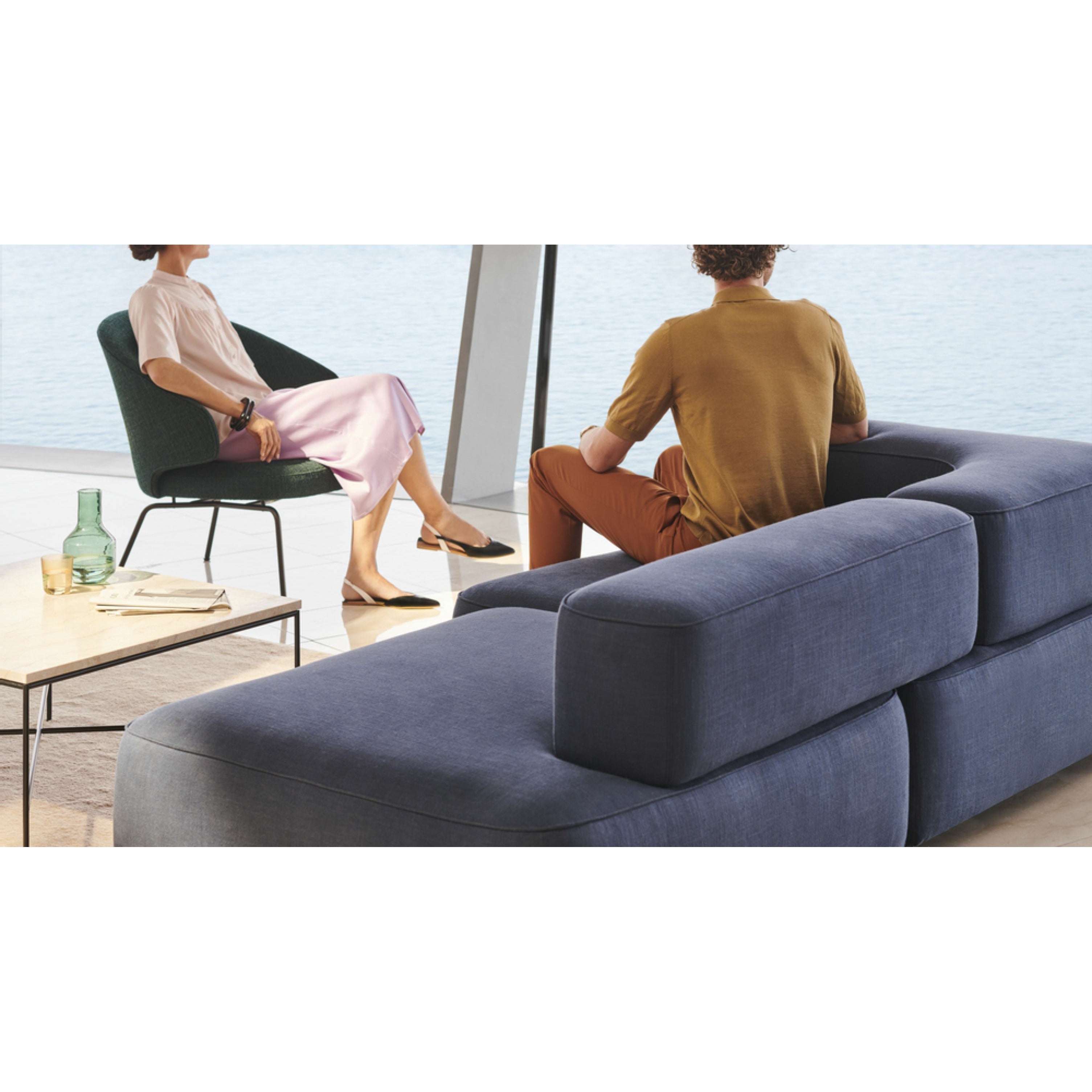 [product_category]-Fritz Hansen Pl240 4 Alphabet 2 Seater Sofa Christianshavn, Warm Grey-Fritz Hansen-PL240-4-CHRIS-1174-FRI-7