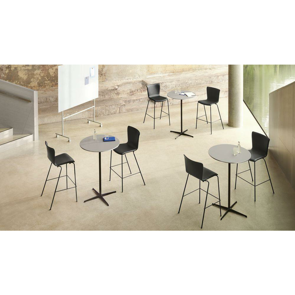 [product_category]-Fritz Hansen Super Circular Bar Table ø75, Black/Black-Fritz Hansen-A902-Black-FRI-7